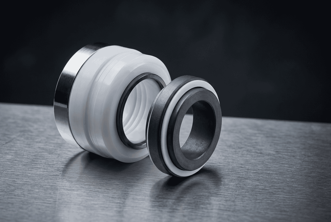 Vedações em PTFE para selos mecânico